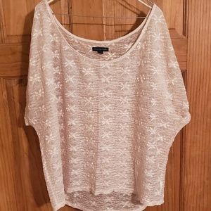 American Eagle sheer tshirt